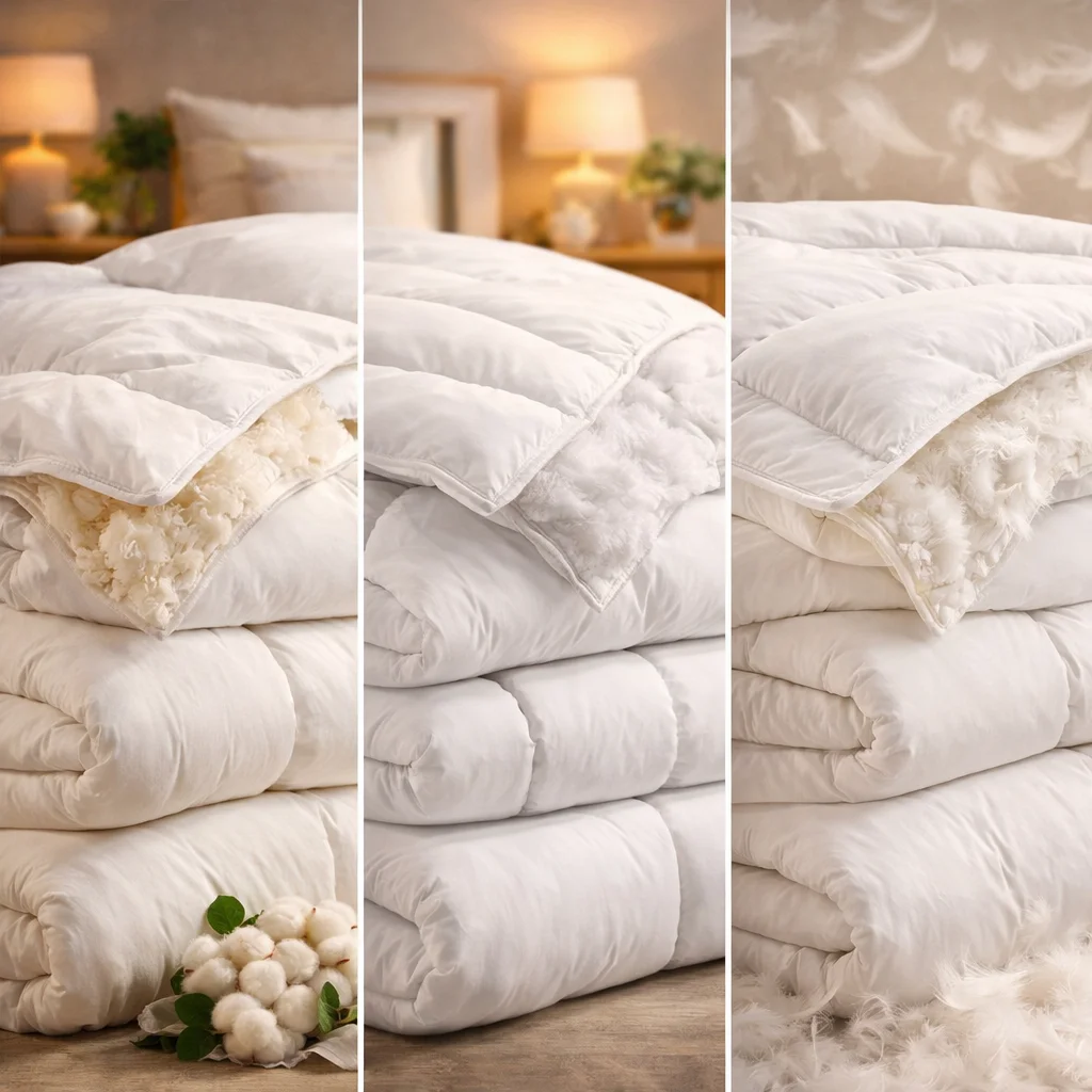 Yorgan Modelleri | Pamuk, Mikrofiber ve Kaz Tüyü Yorganlar