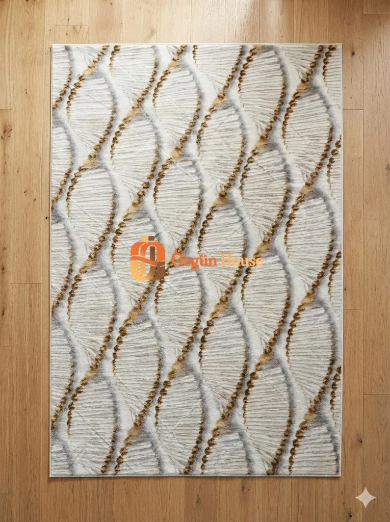 "Elite Modern" Jel Tabanlı Kaymaz Halı Serisi 23 görsel 2