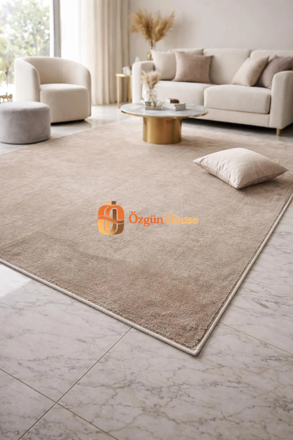 Premium Vizon Kaz Tüyü Peluş görsel 2