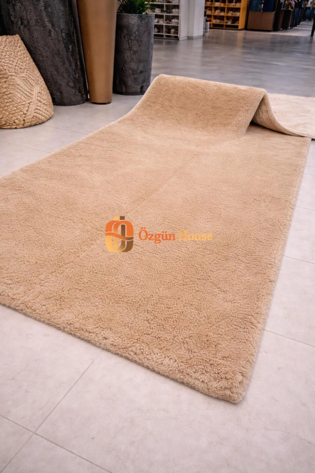 Premium Camel Kaz Tüyü Peluş görsel 2